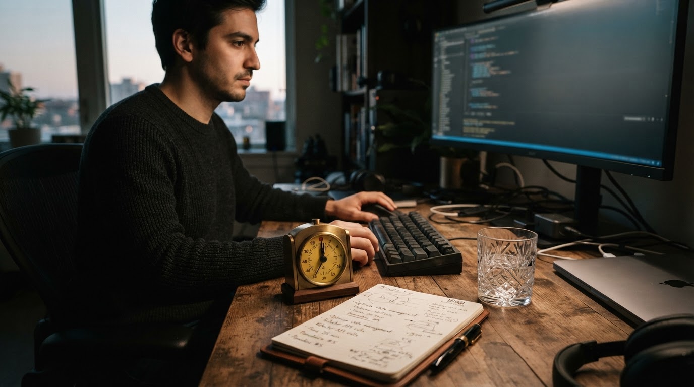 Zegar Pomodoro jako narzędzie do zarządzania czasem i technik koncentracji dla ADHD.